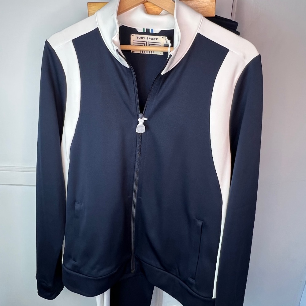 COPY - TORY SPORT XL Blue and White Track suit